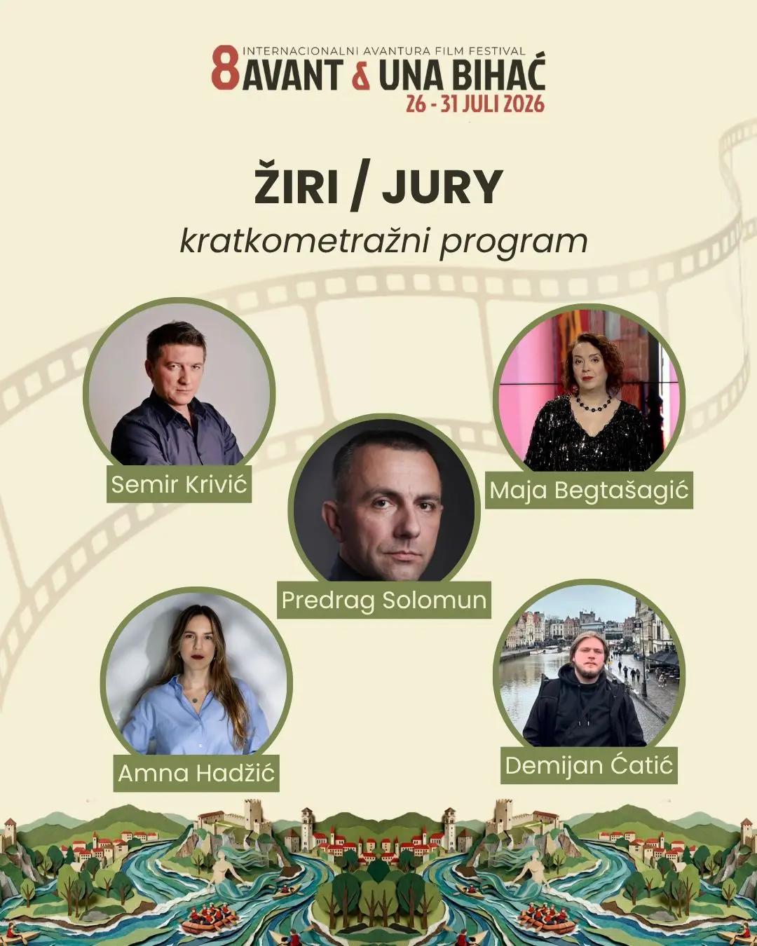Žiri kratkometražnog programa 2026